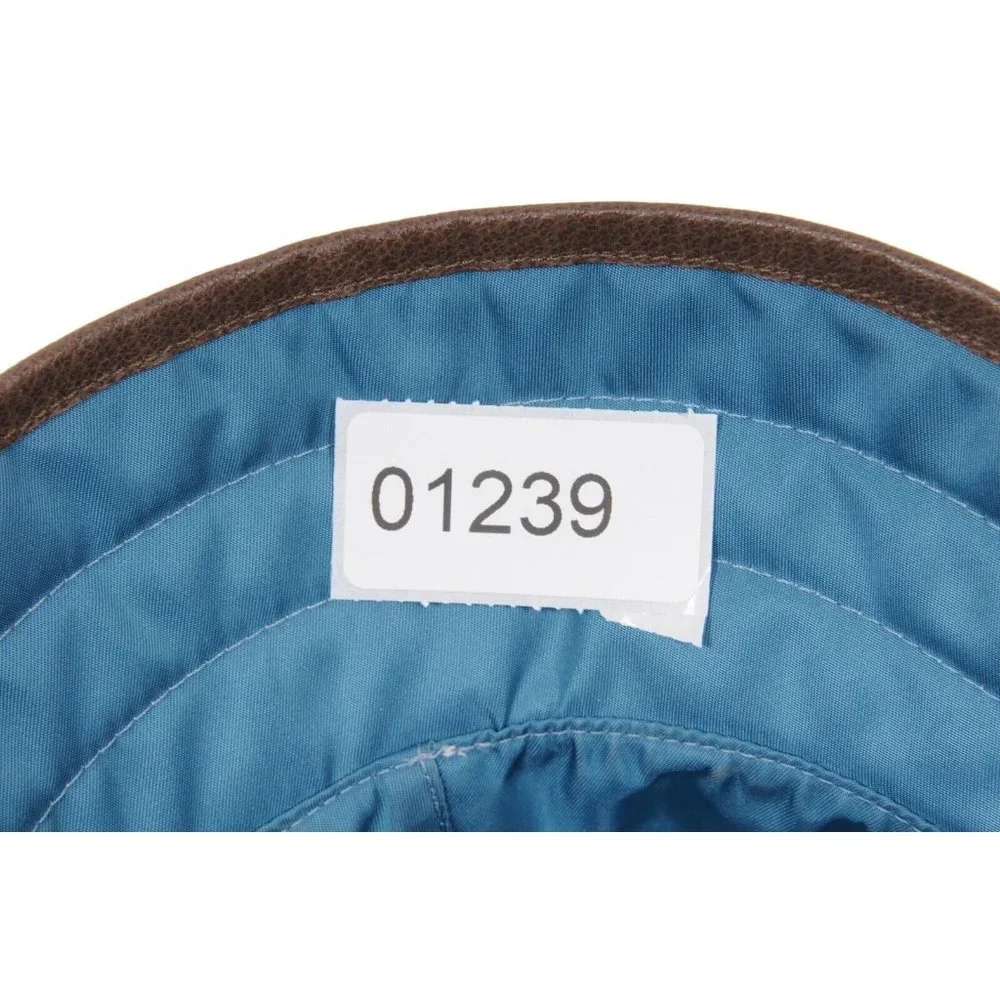 Gucci Mens The North Face All Over Logo Bucket Hat White Brown Nylon Adjustable - Picture 9 of 9
